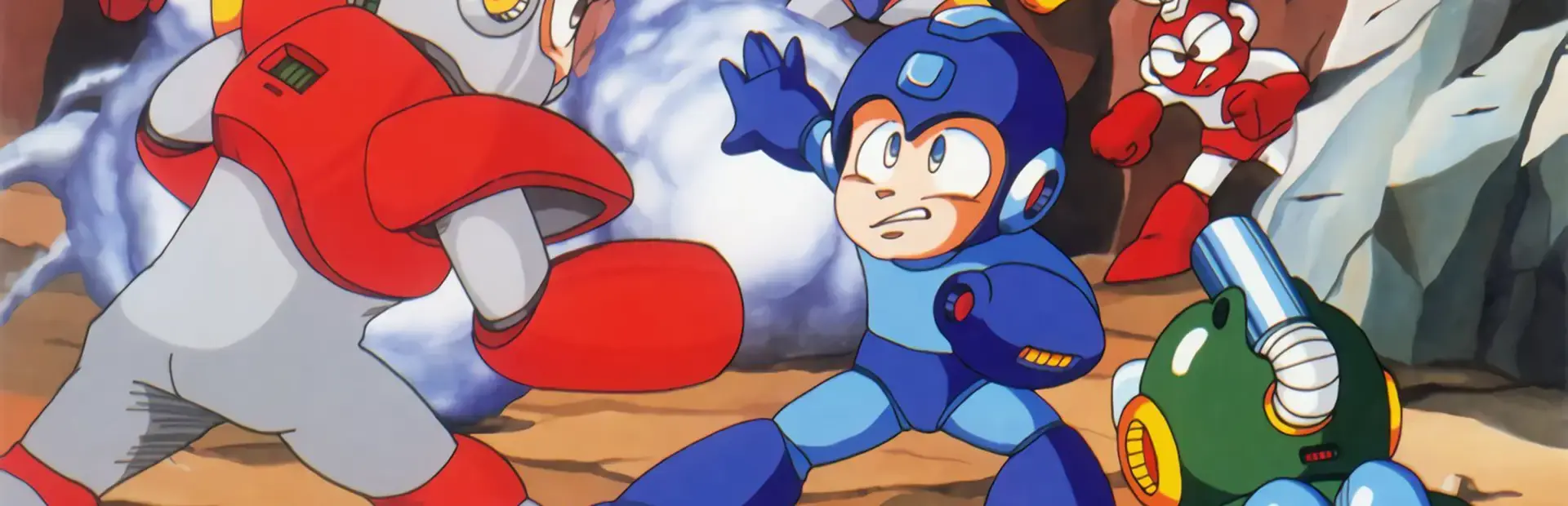 Mega Man: Dr. Wily's Revenge background