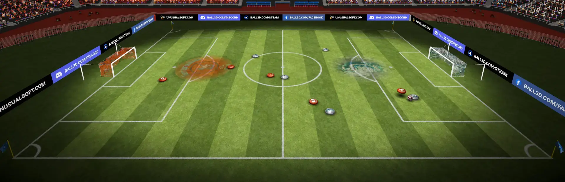 Soccer Online: Ball 3D background