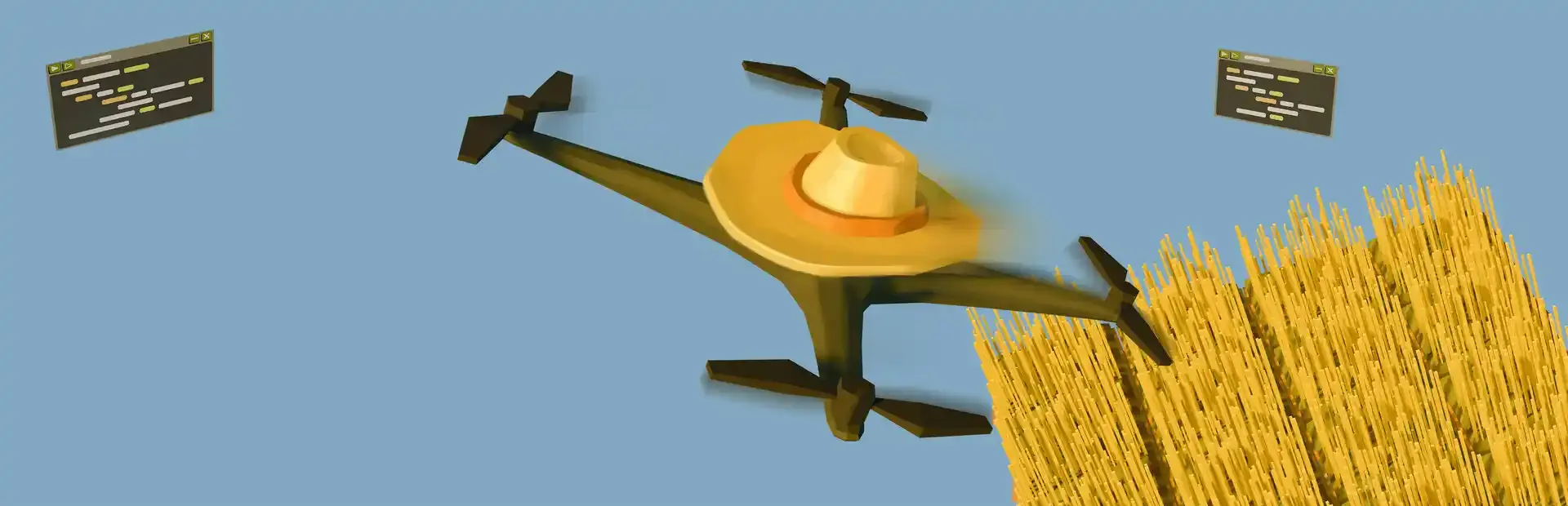 The Farmer Was Replaced background