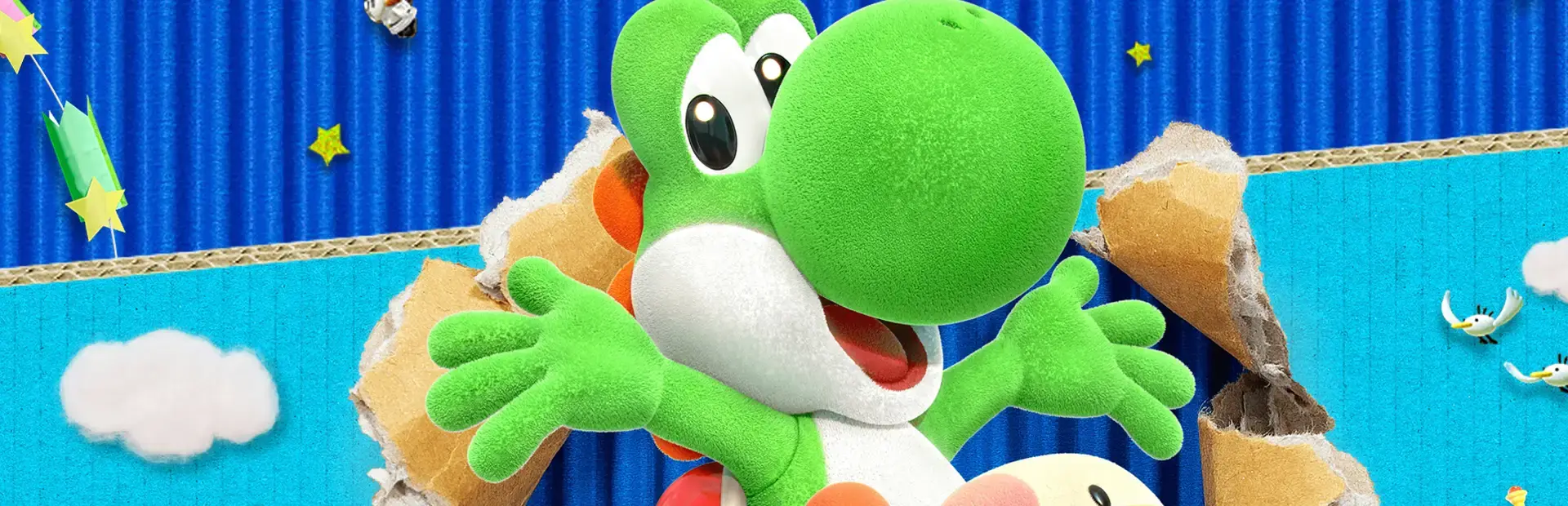 Yoshi's Crafted World background