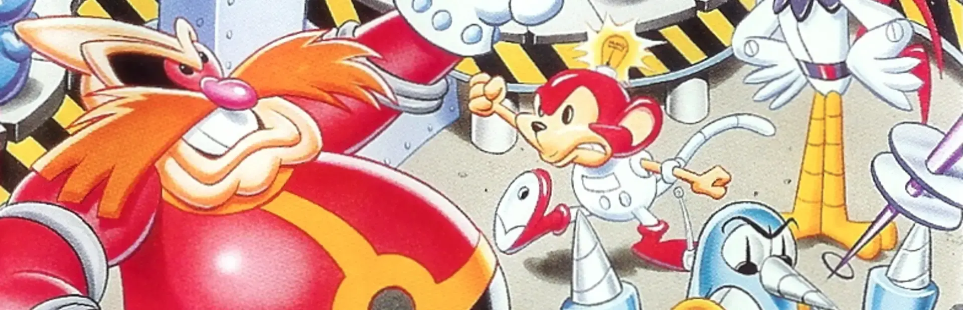 Dr. Robotnik's Mean Bean Machine background