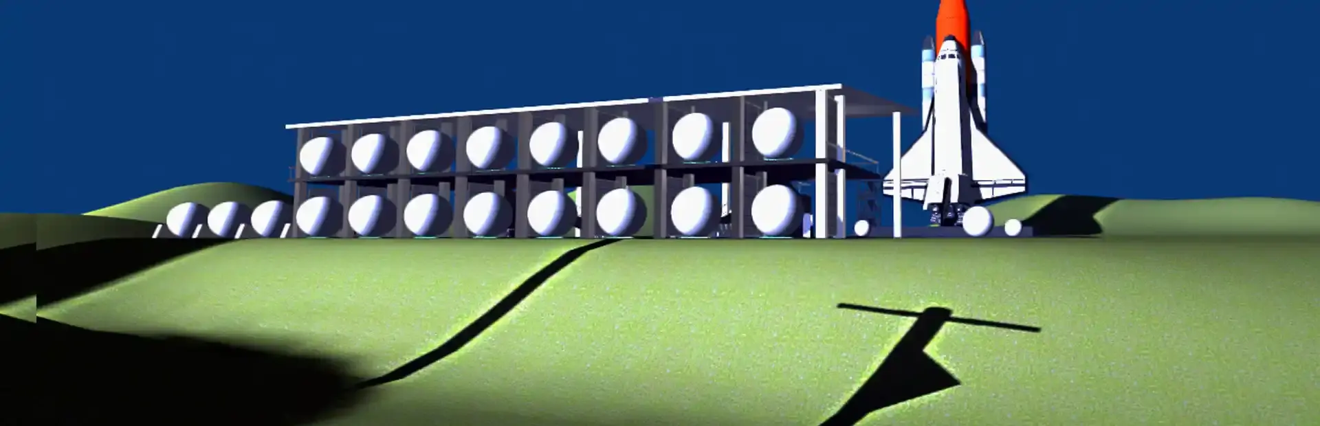 Rocket Golf background