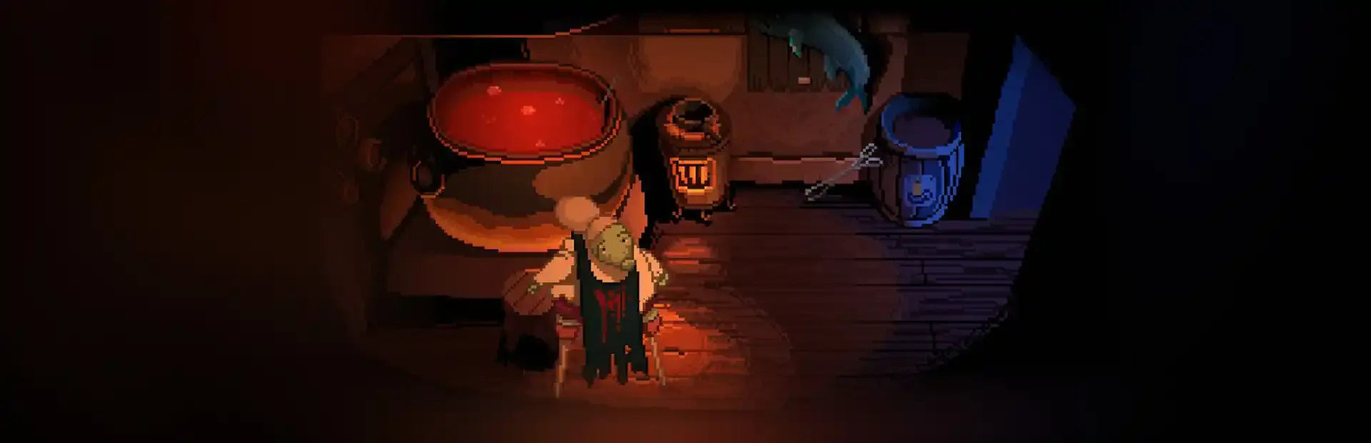 The Supper background