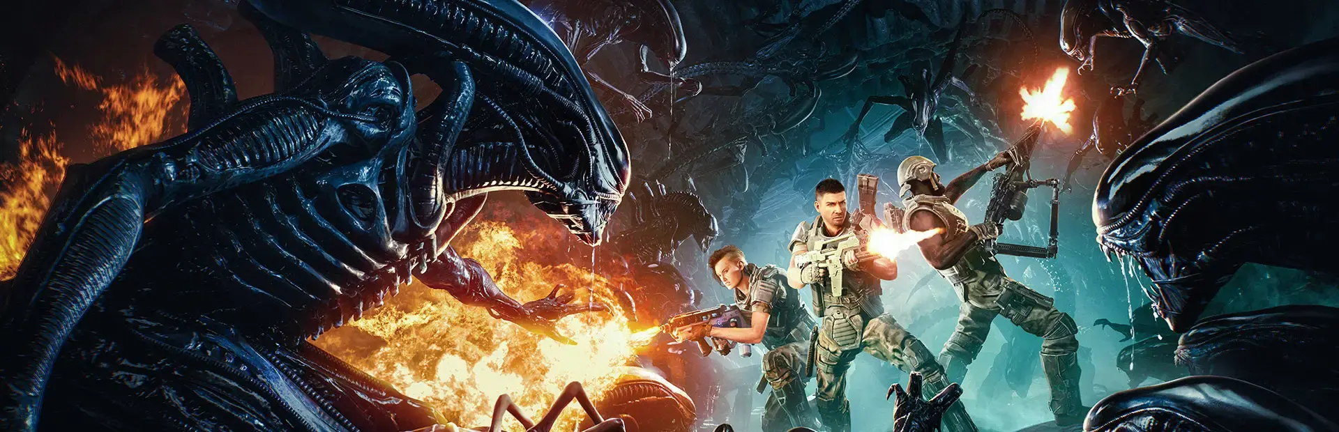 Aliens: Dark Descent background