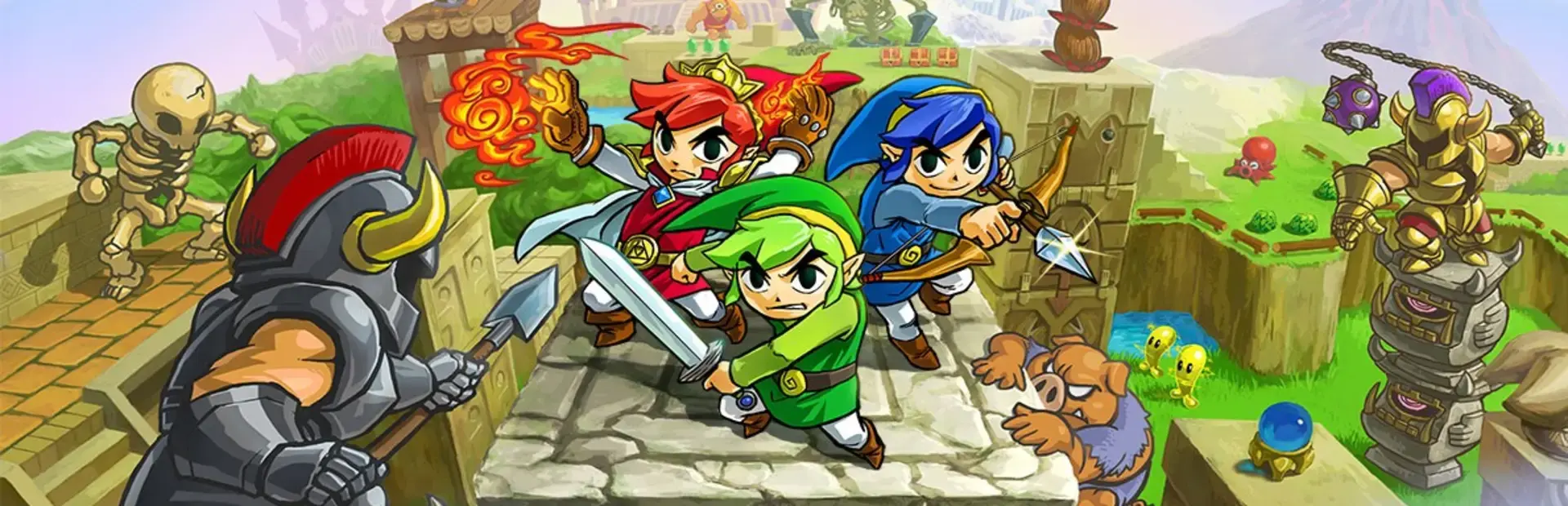 The Legend of Zelda: Tri Force Heroes background