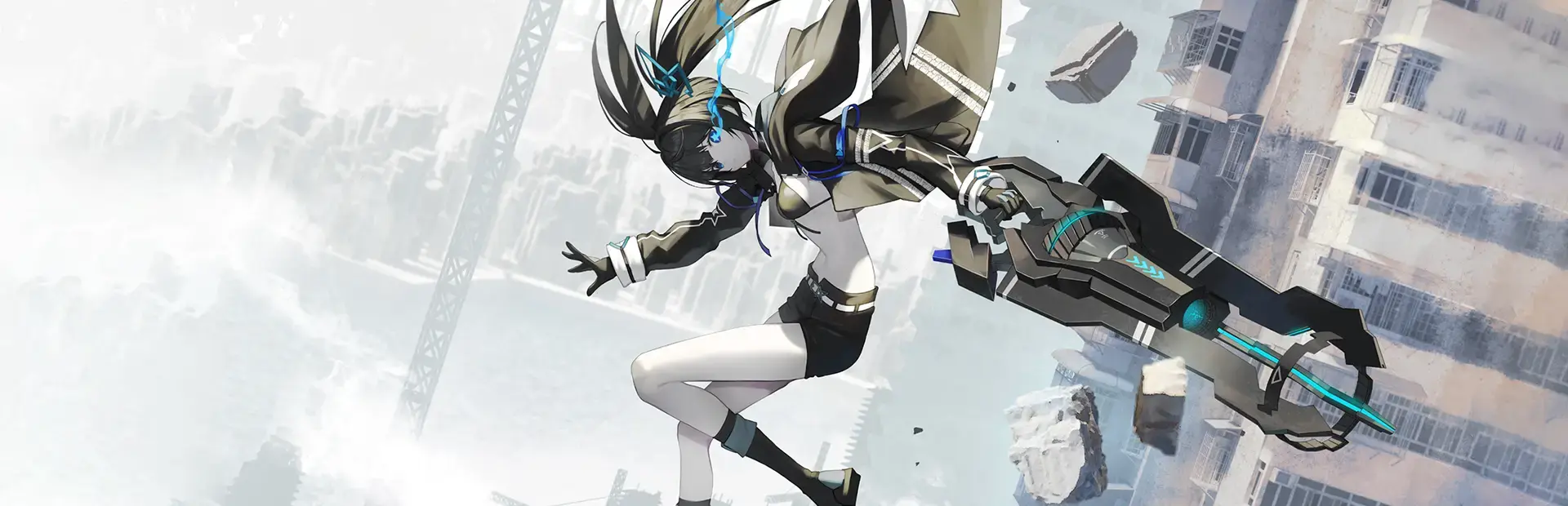 Black Rock Shooter: Fragment background
