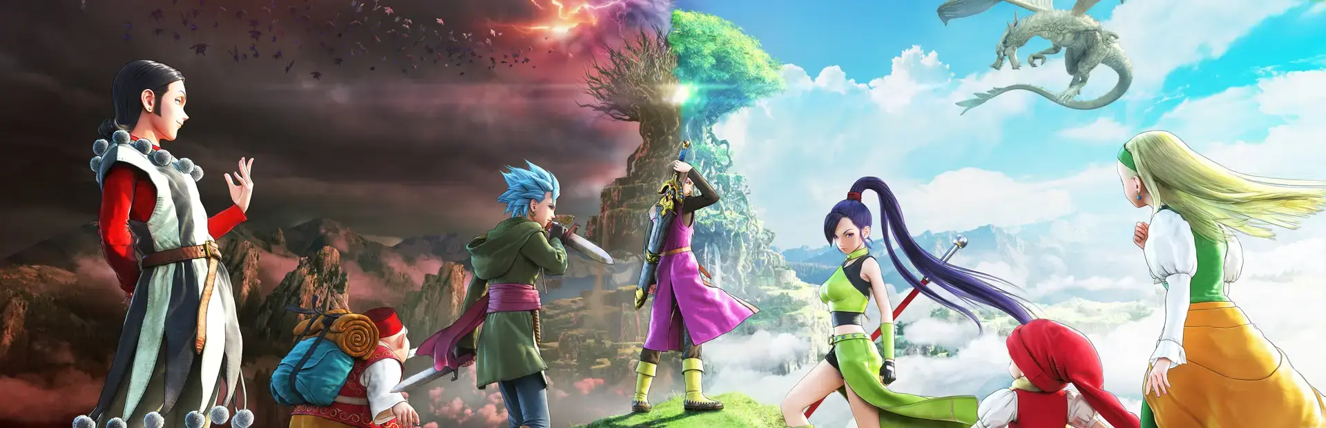 Dragon Quest XI: Sugisarishi Toki wo Motomete background