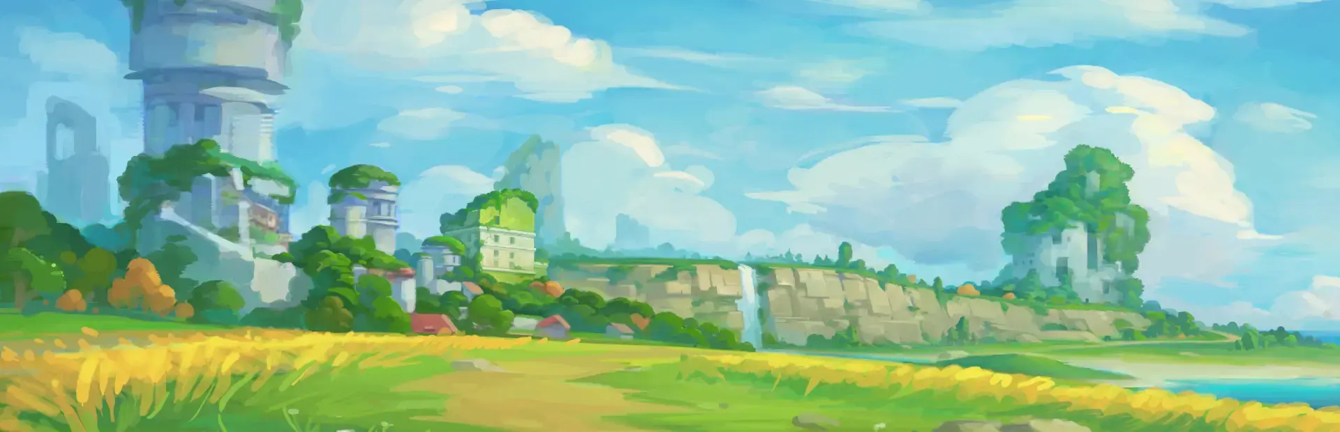 My Time at Portia background