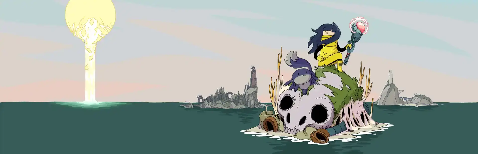 Minute of Islands background