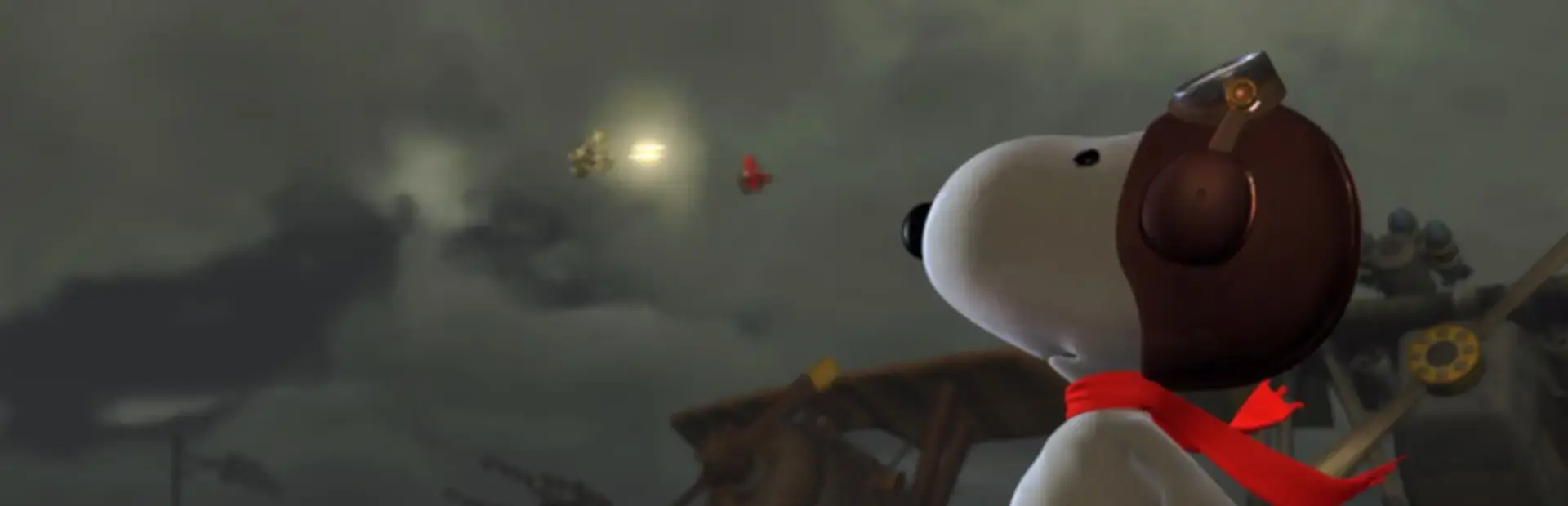 Snoopy Flying Ace background