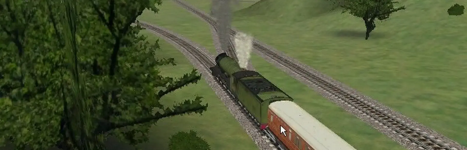 Microsoft Train Simulator background