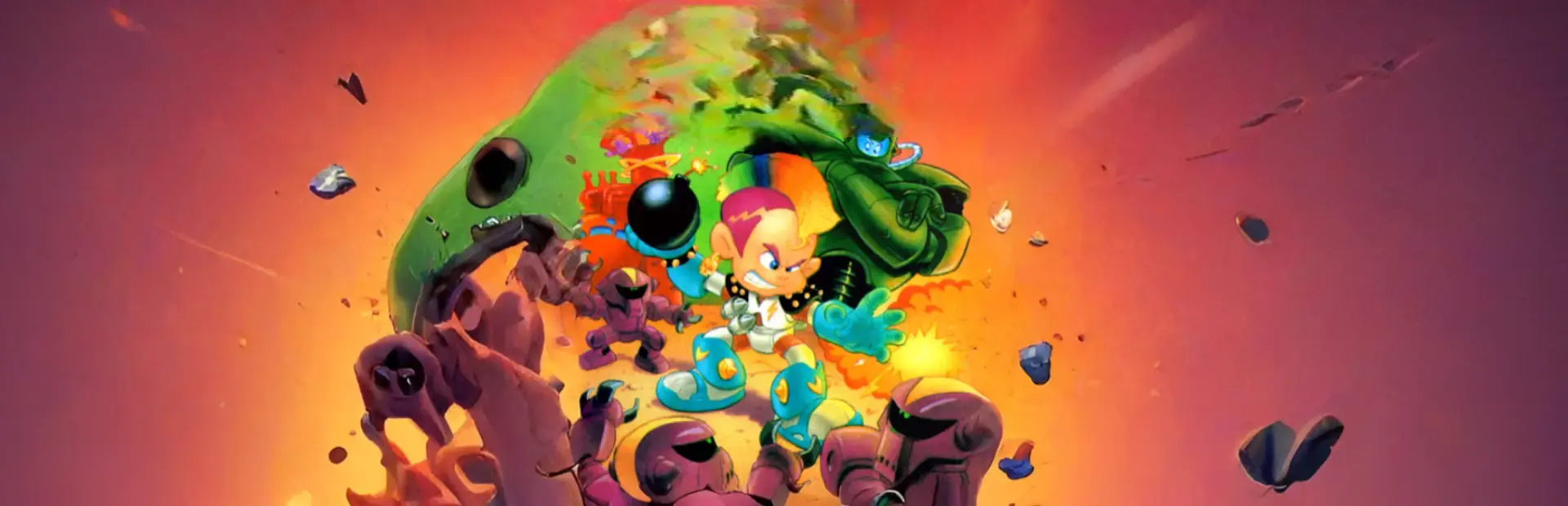 Atomic Punk background