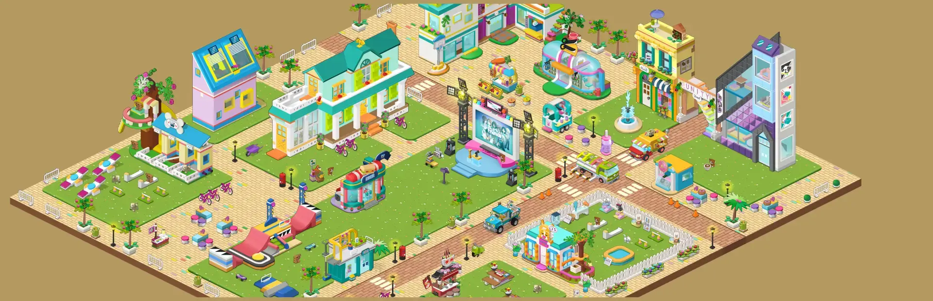 LEGO Friends background