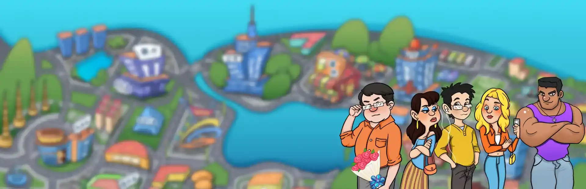 Invest Simulator: Work Stage background