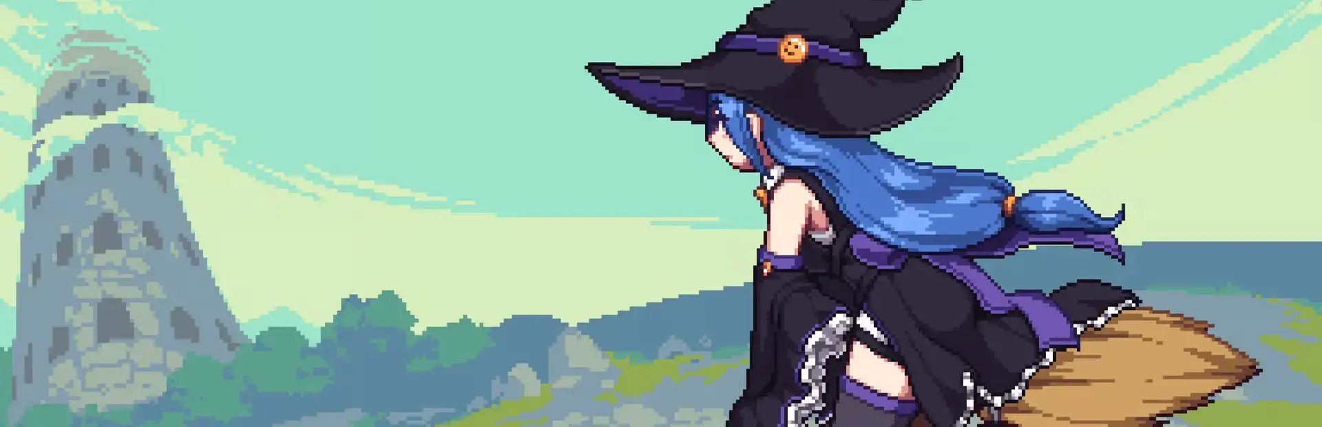 Witch's Rhythm Puzzle background