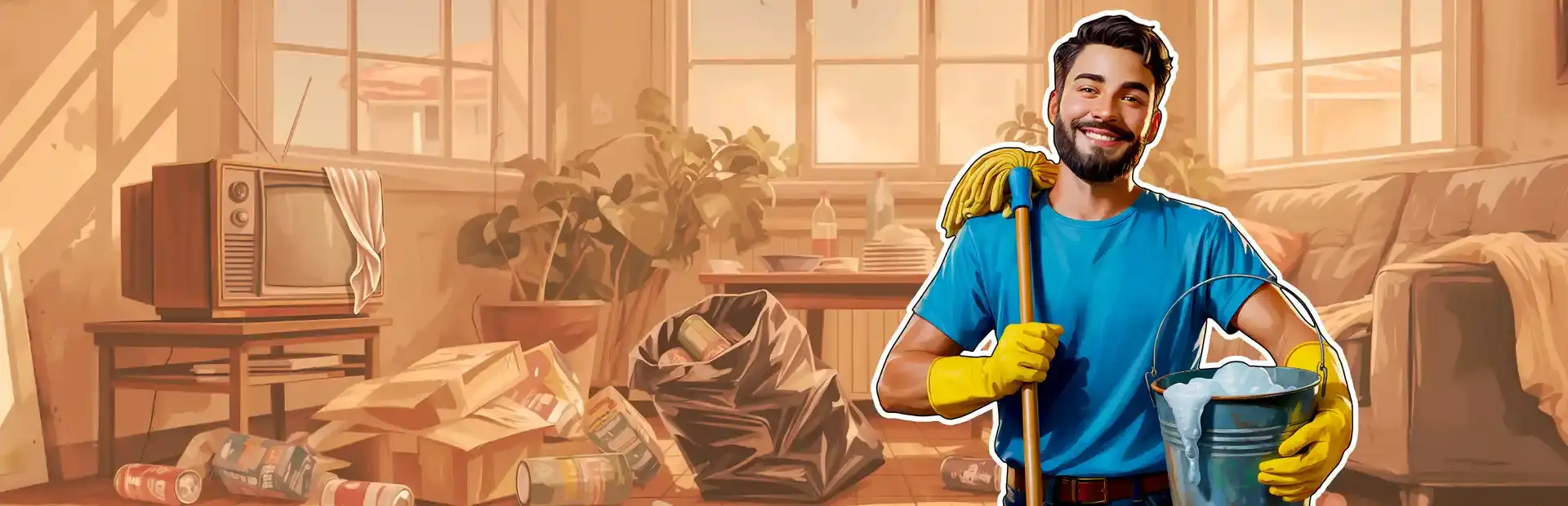 House Cleaner Simulator background
