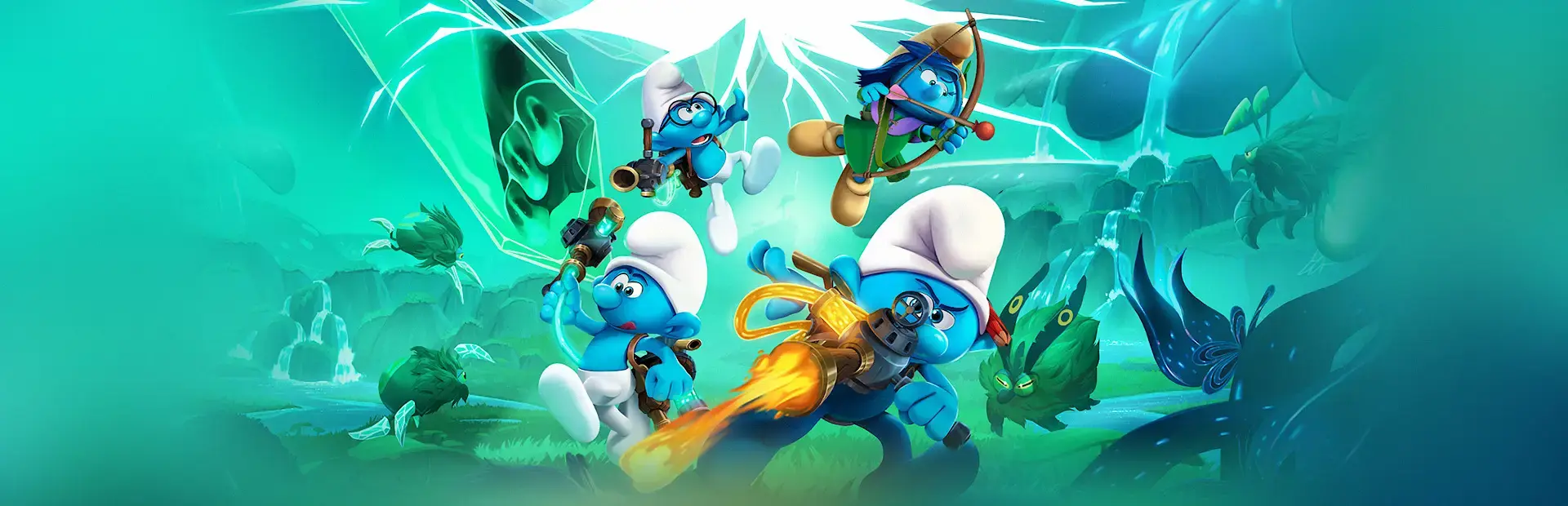 The Smurfs 2: The Prisoner of the Green Stone background