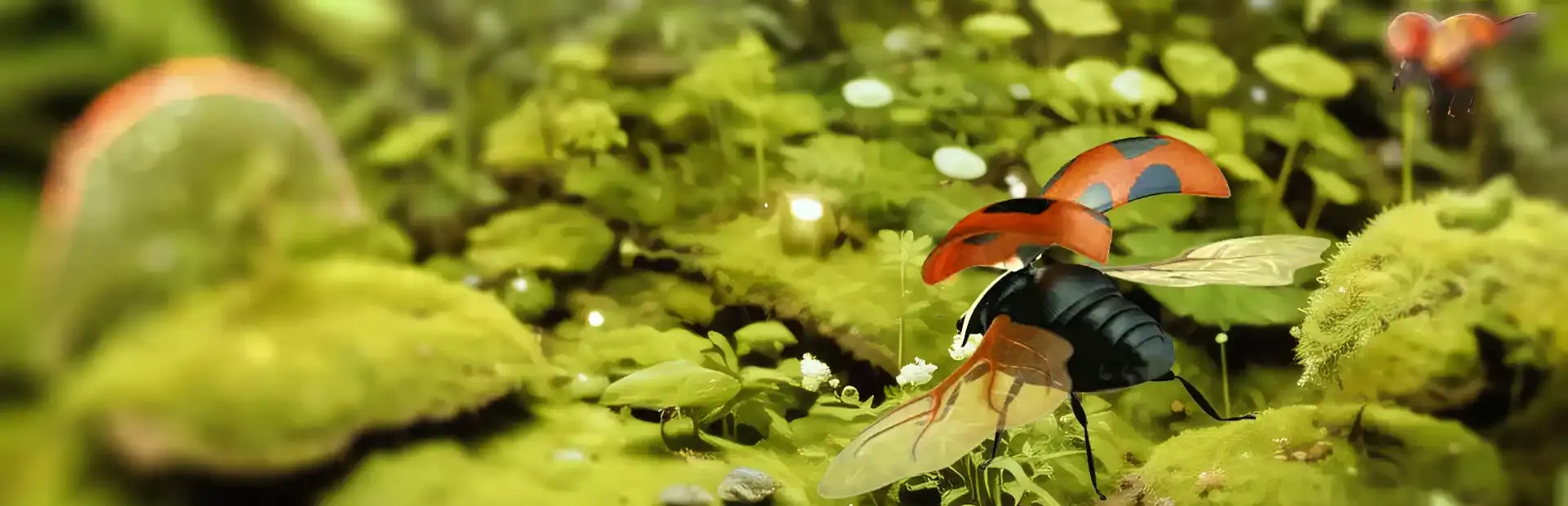 Insect Flight Simulator VR background