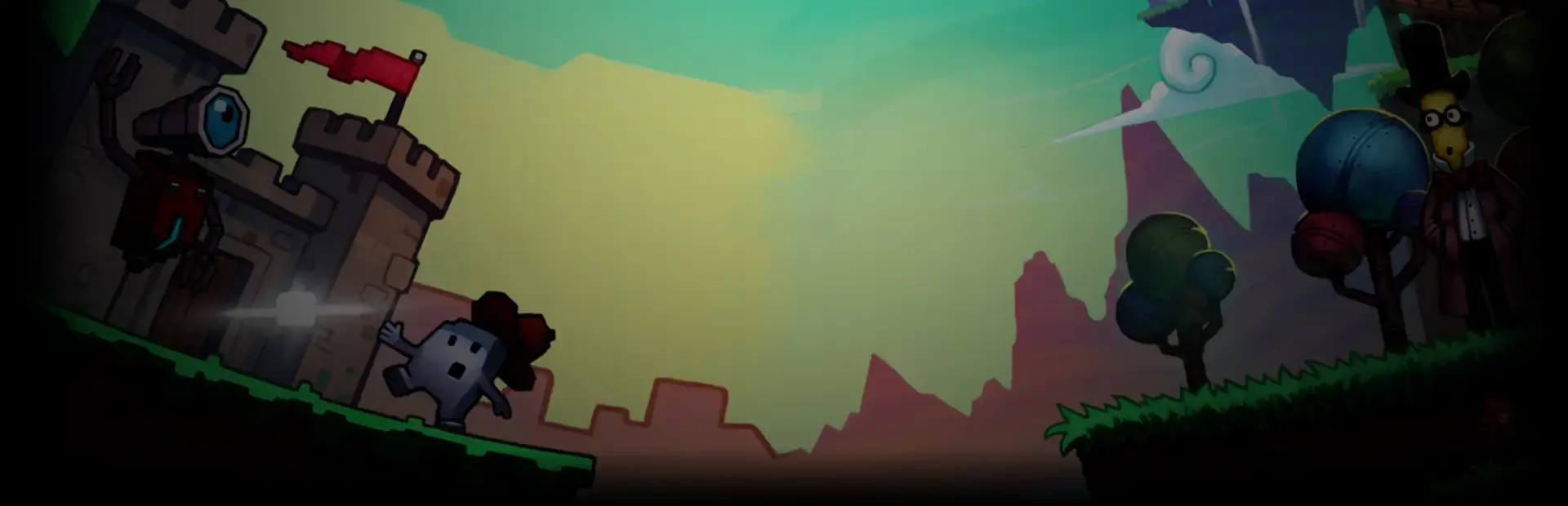 A Pixel Story background