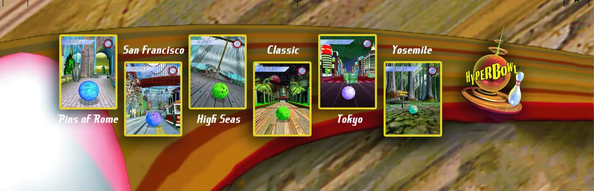 HyperBowl: Arcade Edition background