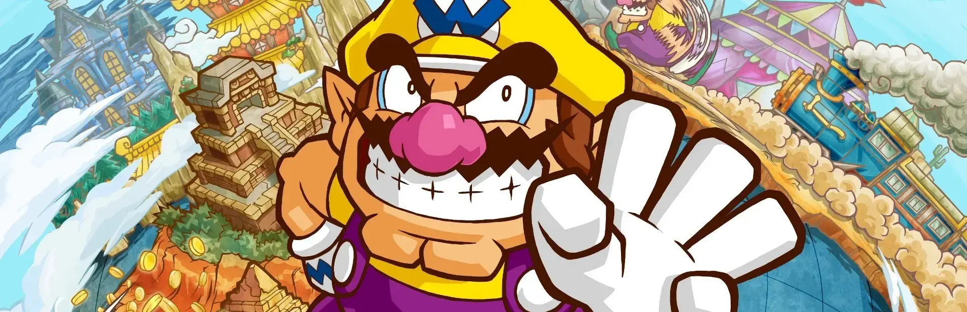 Wario Land: Shake It! background