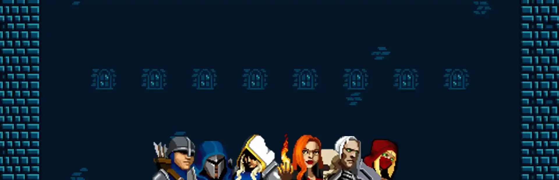 Hack and Shoot Heroes background