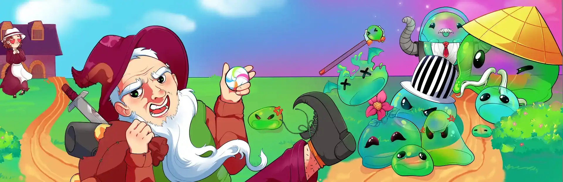 Slime Clicker background