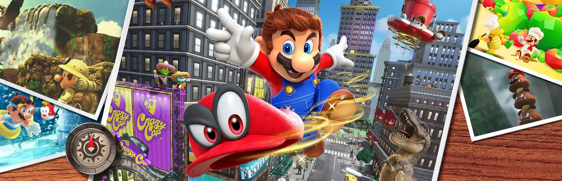 Super Mario Odyssey background