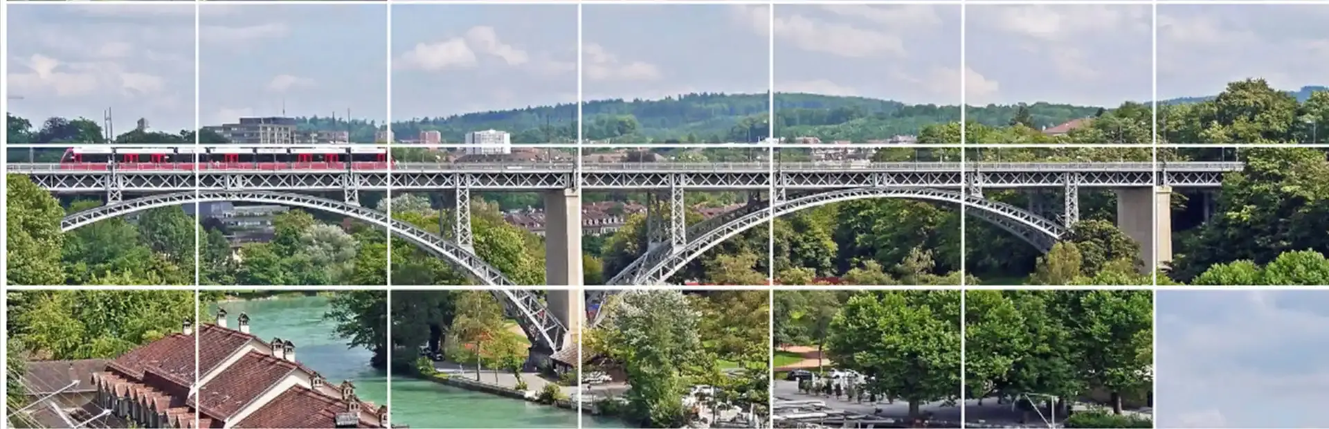Easy puzzle: Bridges background
