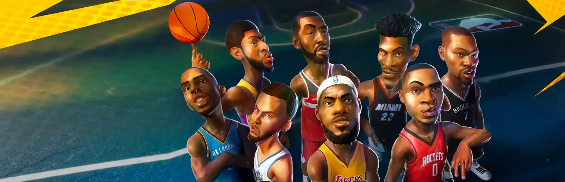 NBA Playgrounds background