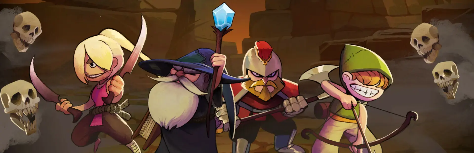 Heroes of Loot: Gauntlet of Power background