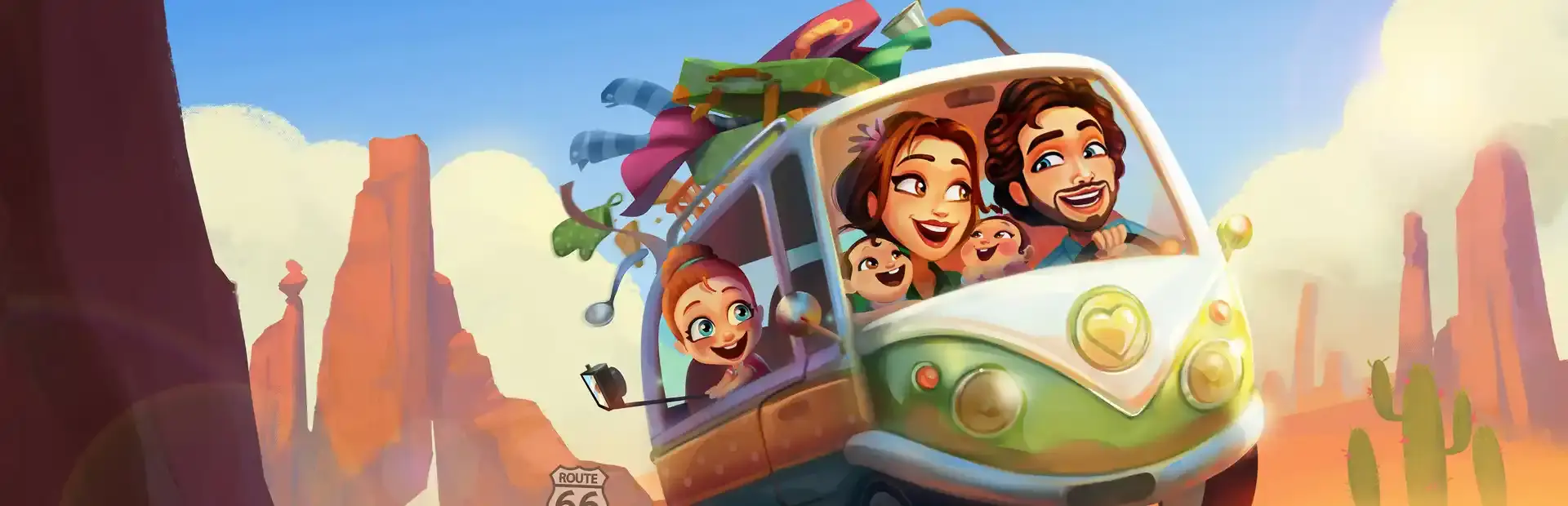Delicious: Emily's Road Trip background