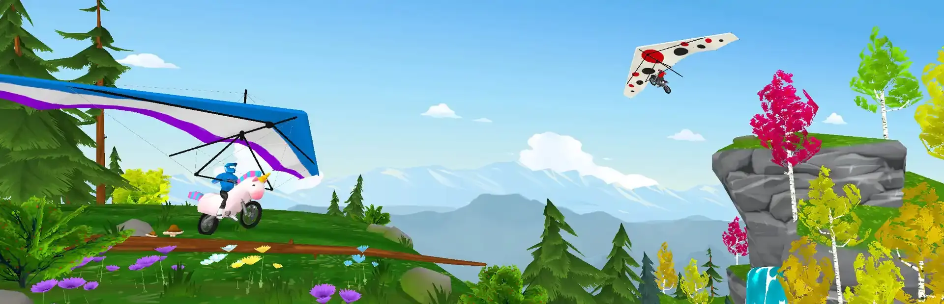 Airborne Motocross background