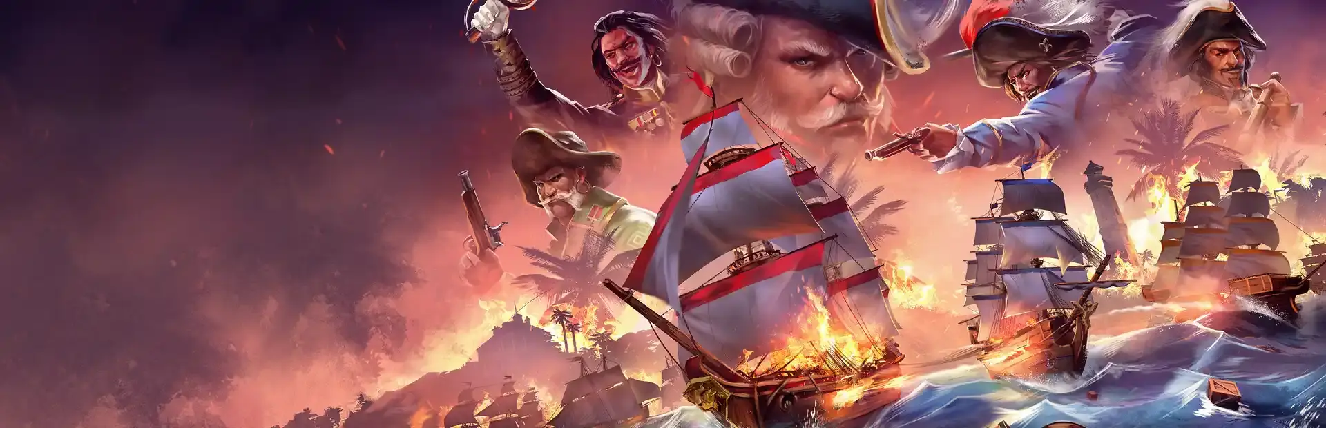Corsairs: Battle of the Caribbean background