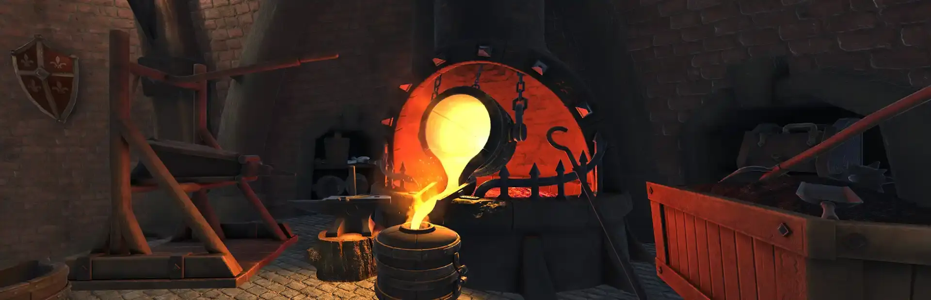 Medieval Crafter: Blacksmith background