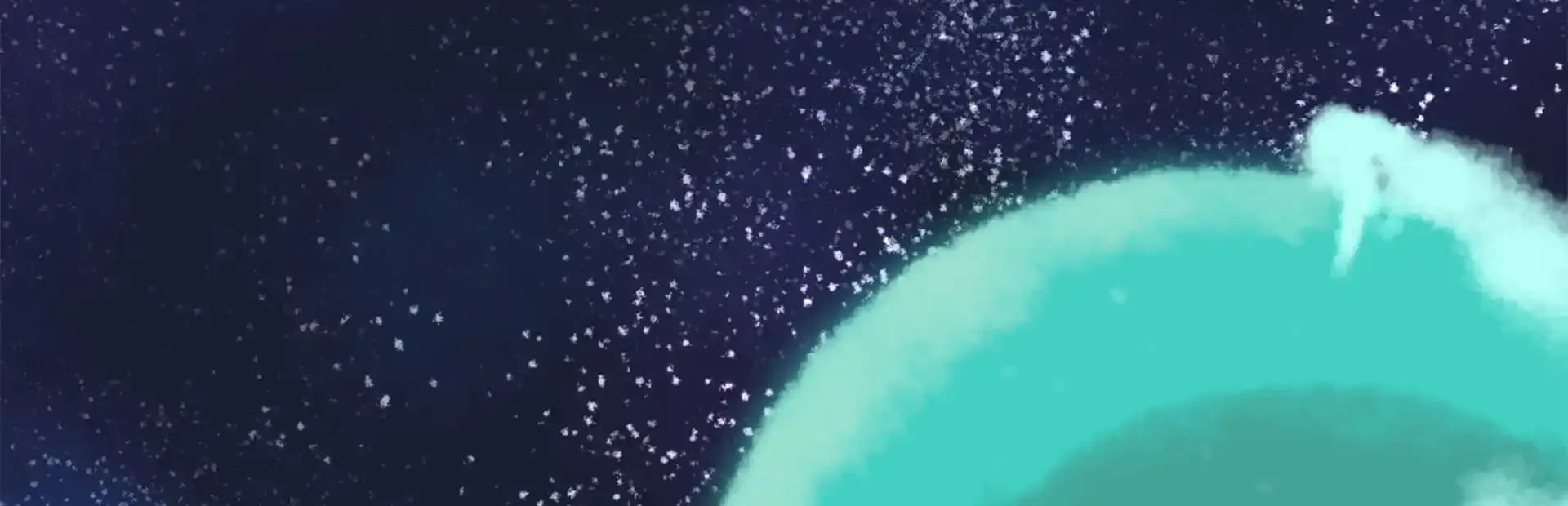 Dandelion Planet background