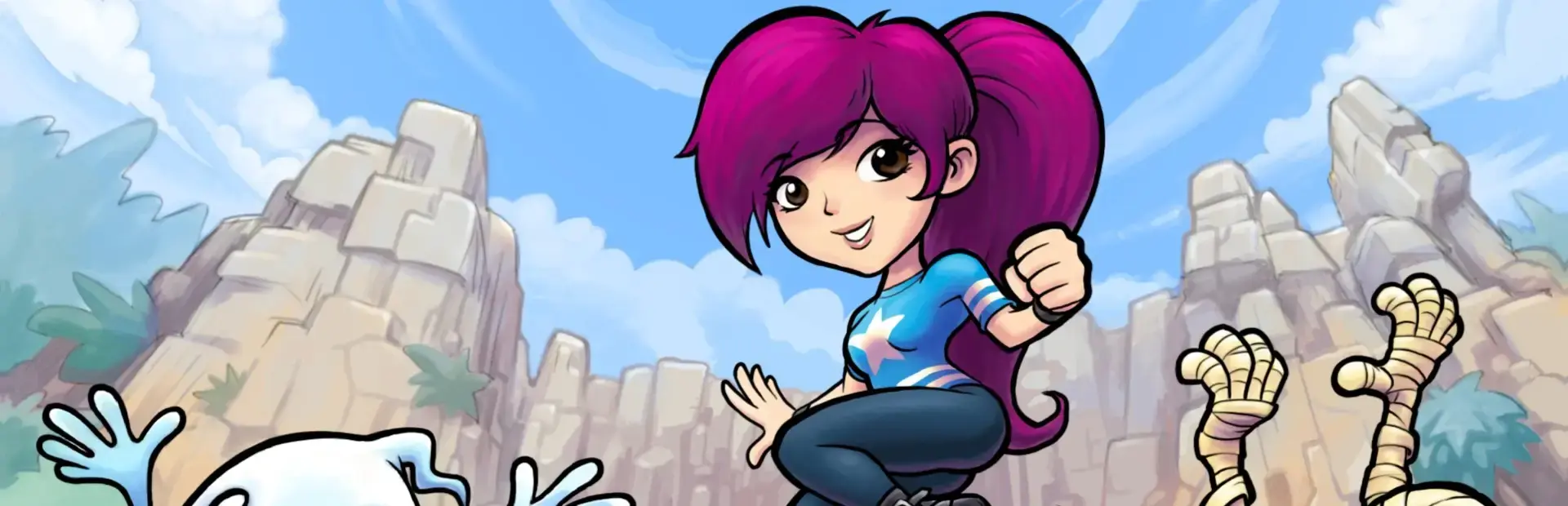 Intrepid Izzy background