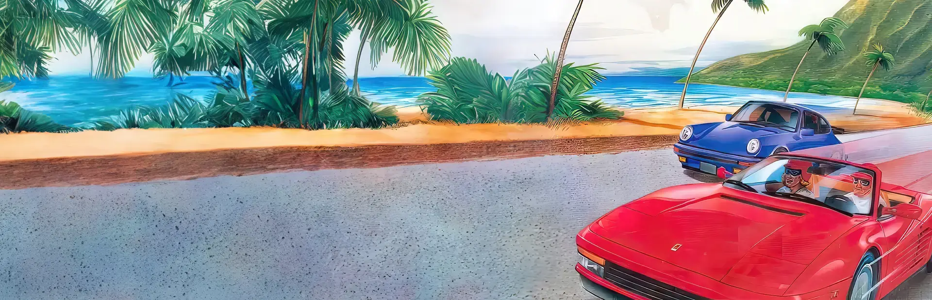 OutRun 3-D background