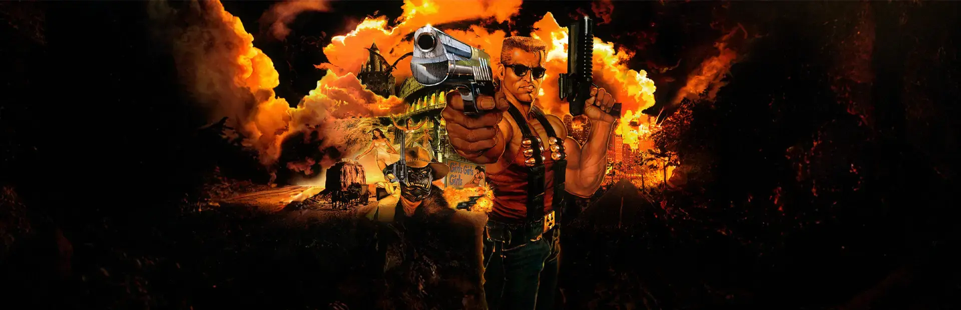 Duke Nukem: Time to Kill background