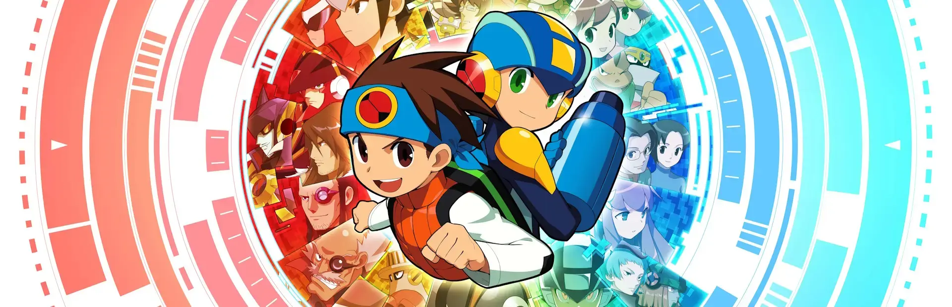 Mega Man Battle Network Legacy Collection Vol. 1 background