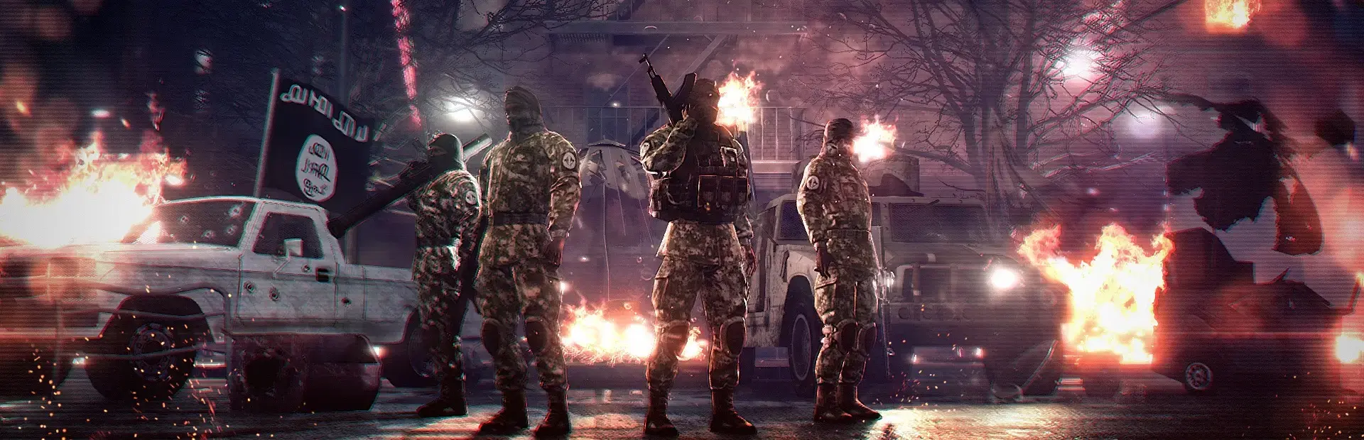 IS Defense background