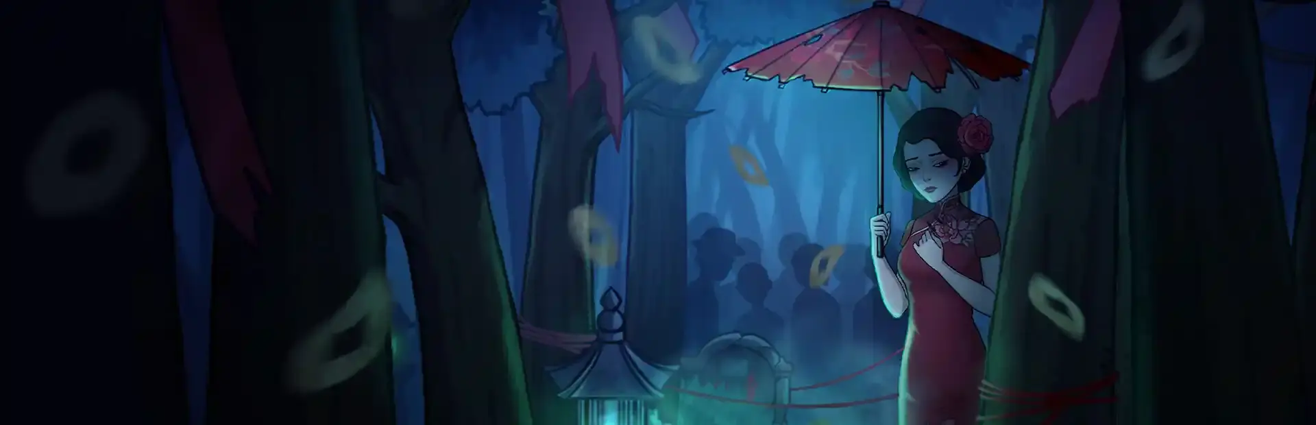 Creepy Forest background