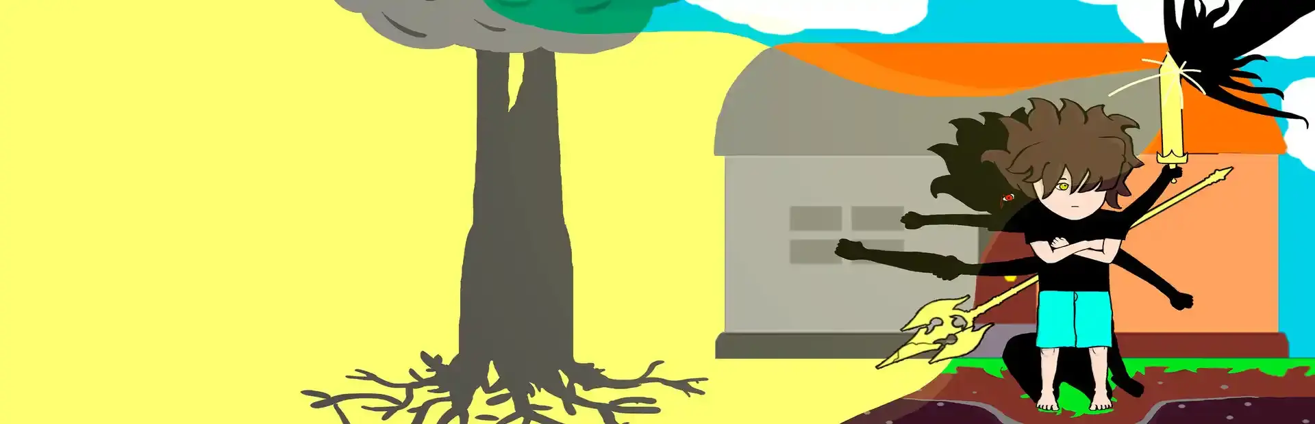 Colorless World background