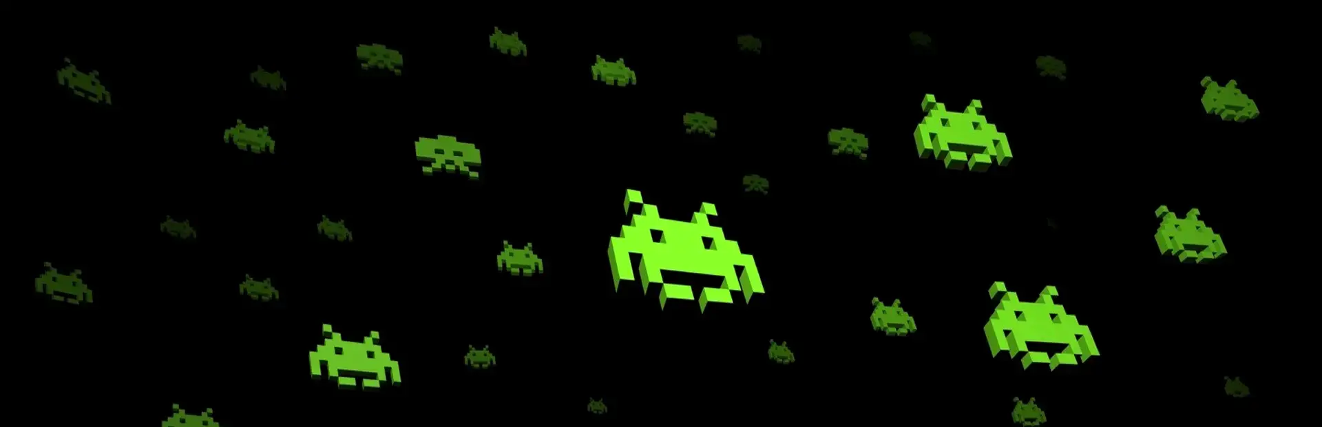 Space Invaders background