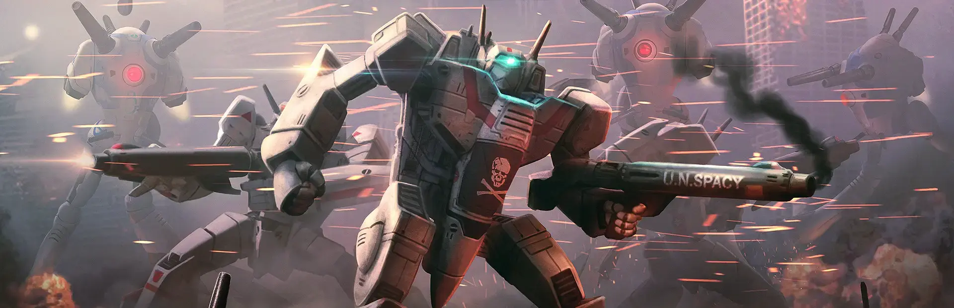 Robotech: Battlecry background