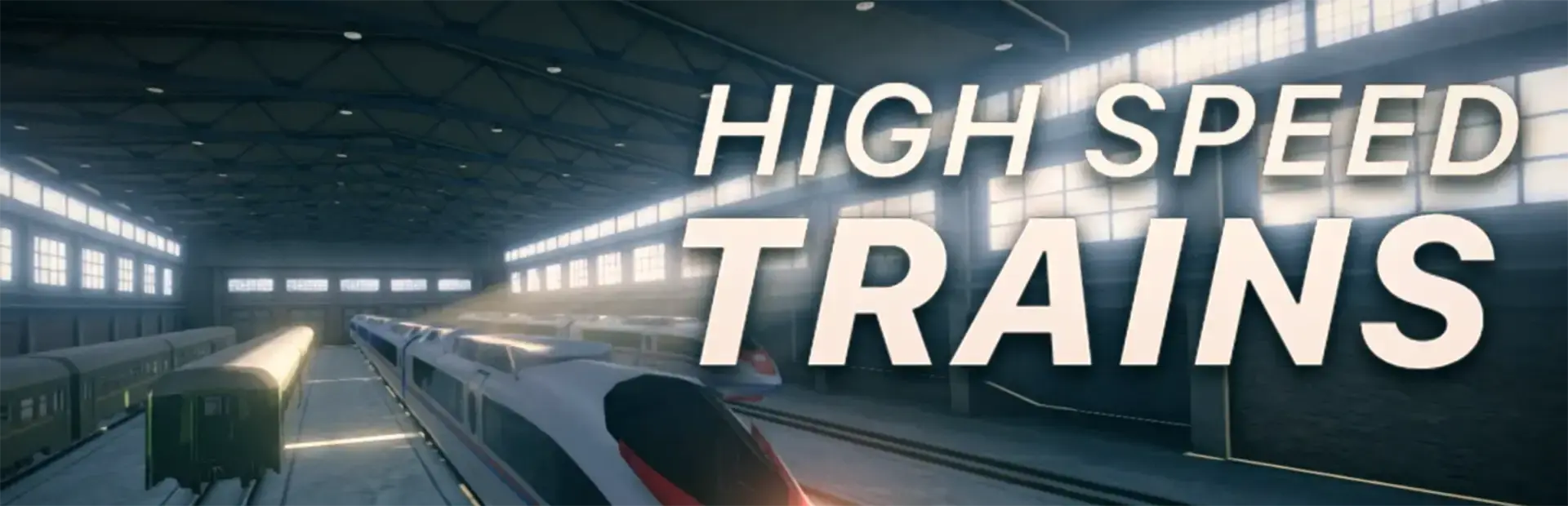 High Speed Trains background