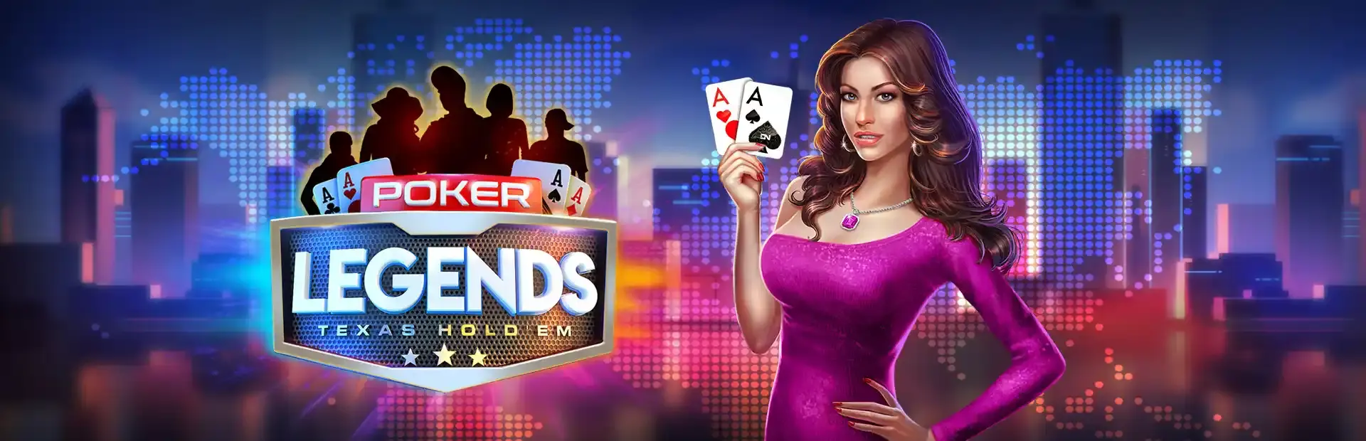 Downtown Casino: Texas Hold'em Poker background
