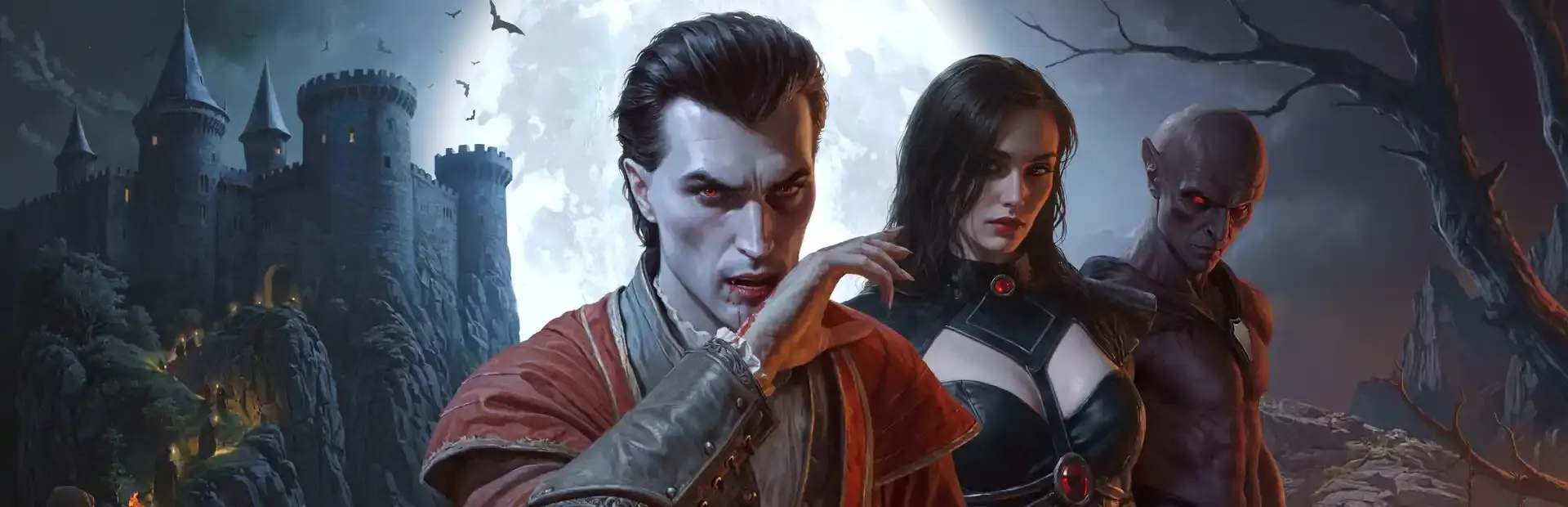 Vampires: Bloodlord Rising background