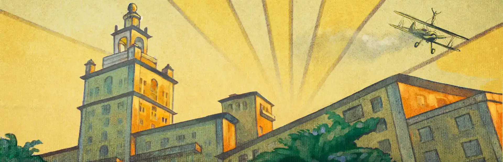 A Golden Wake background