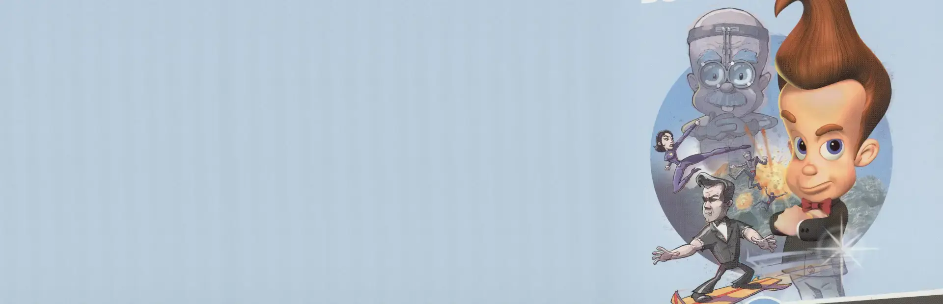 The Adventures of Jimmy Neutron Boy Genius: Jet Fusion background
